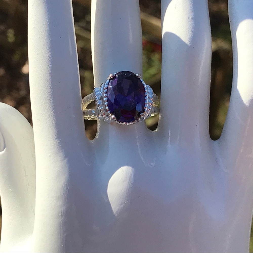 Ring Purple Stone